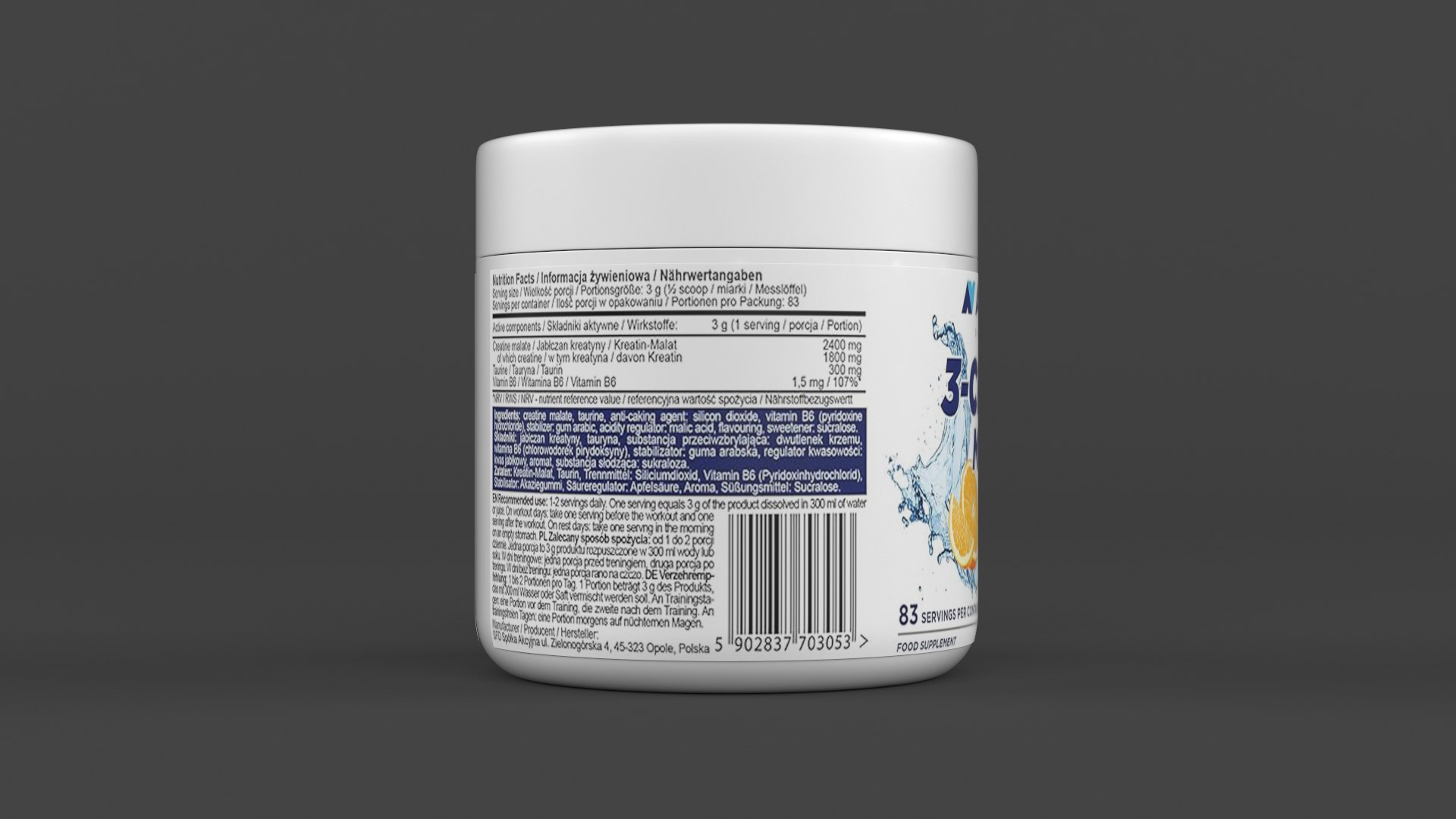3D Model Protein Powder - TurboSquid 2238567