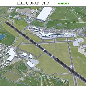 Leeds Bradford Airport 3D model