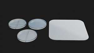 Petri dishes 3D