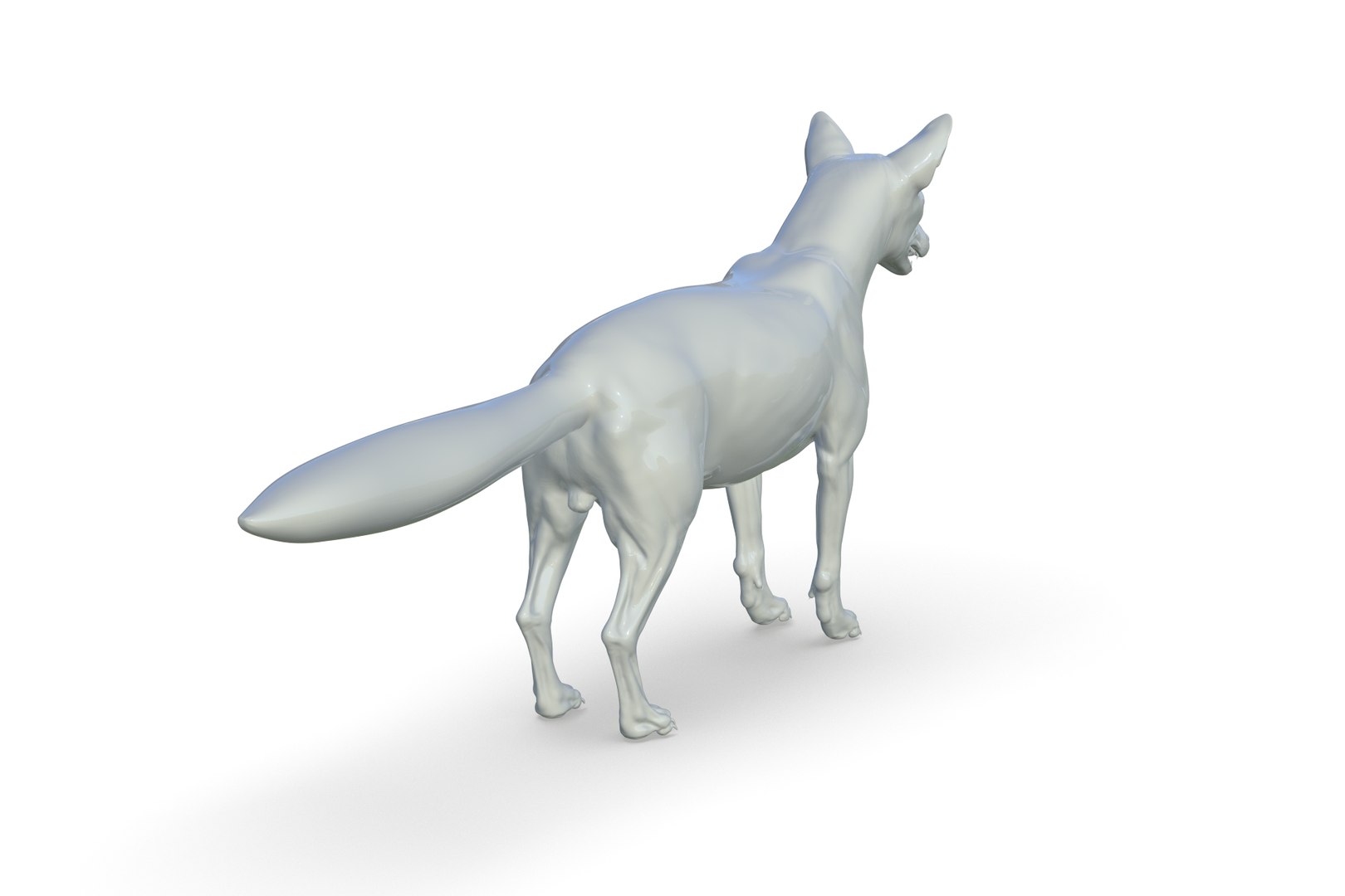 Fox 3D Model - TurboSquid 2206753
