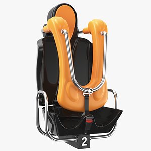 Roller Coaster Seat Orange