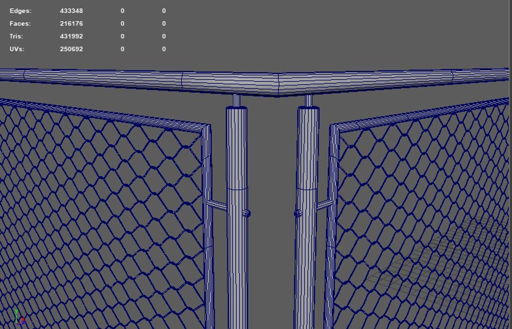 3D Steel Railing 3D Model Model - TurboSquid 2368617