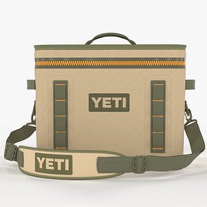 3D YETI Hopper Flip 18 Portable Cooler Field Tan