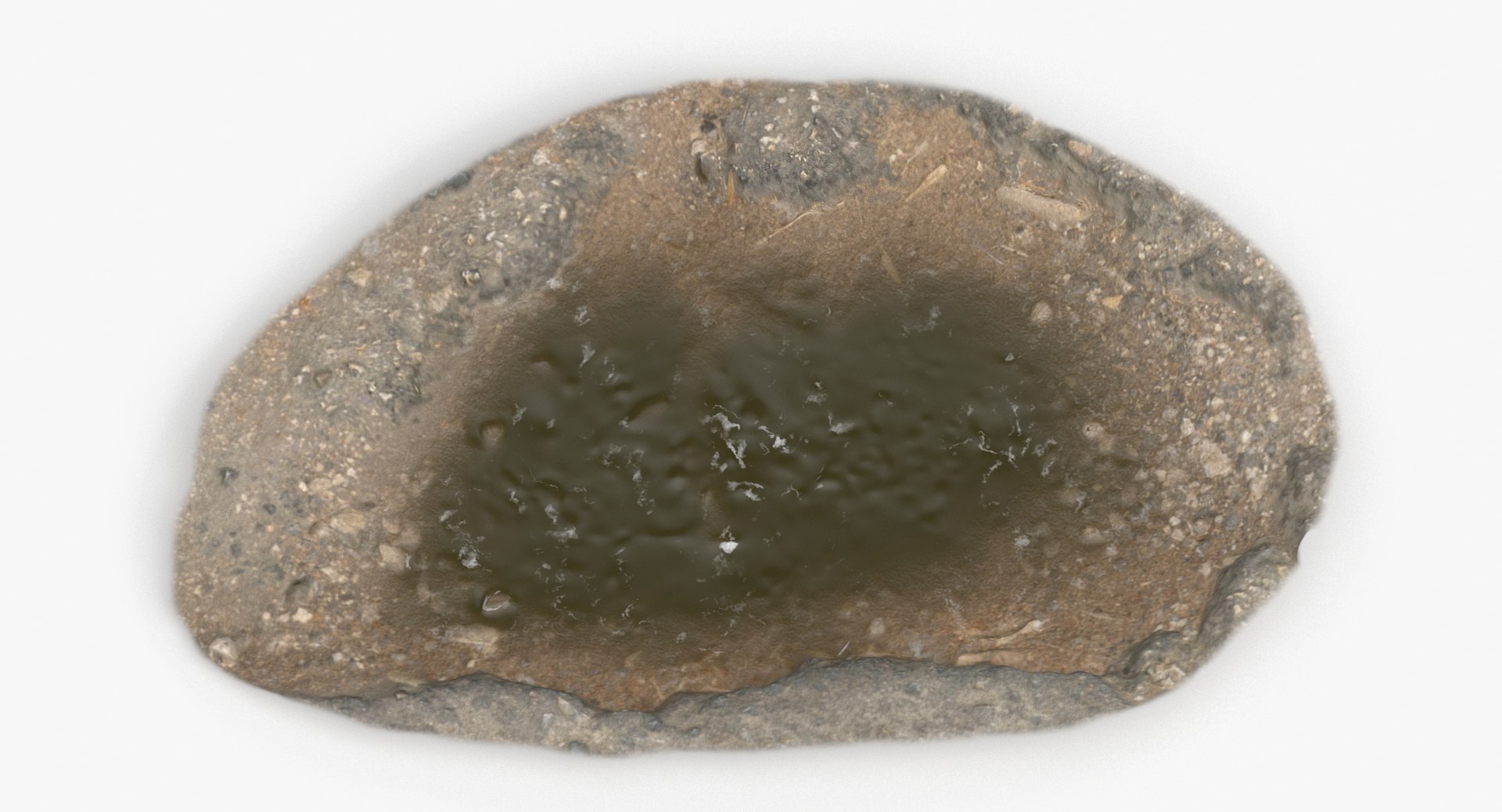 3D Pothole Small 01 - TurboSquid 1867708
