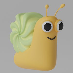 Cartoon Snail