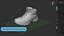 3D model Tactical Trail Boot Zbrush