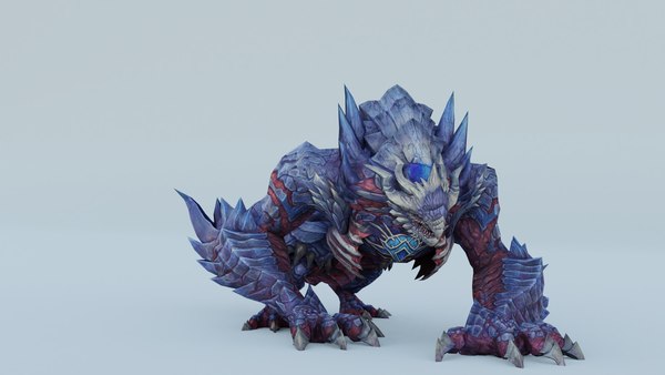 Monster boss dark dragon 3D model - TurboSquid 1849523