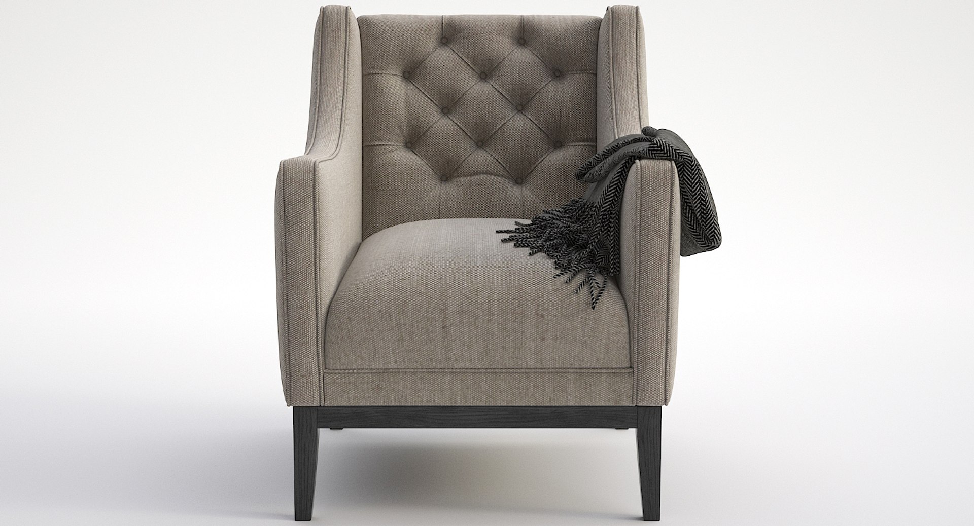 3D Harry Armchair Chair - TurboSquid 1331671