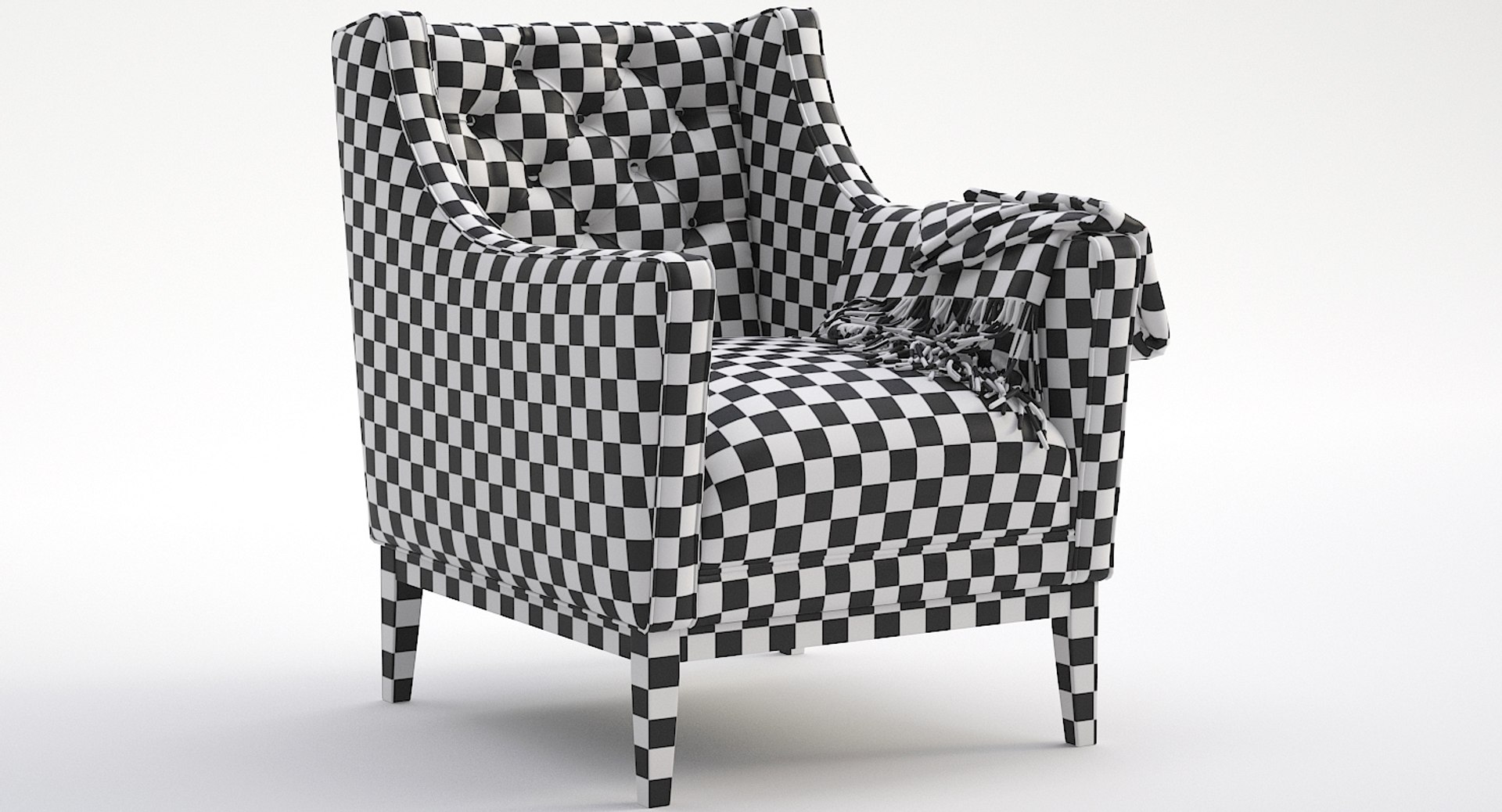 3D Harry Armchair Chair - TurboSquid 1331671
