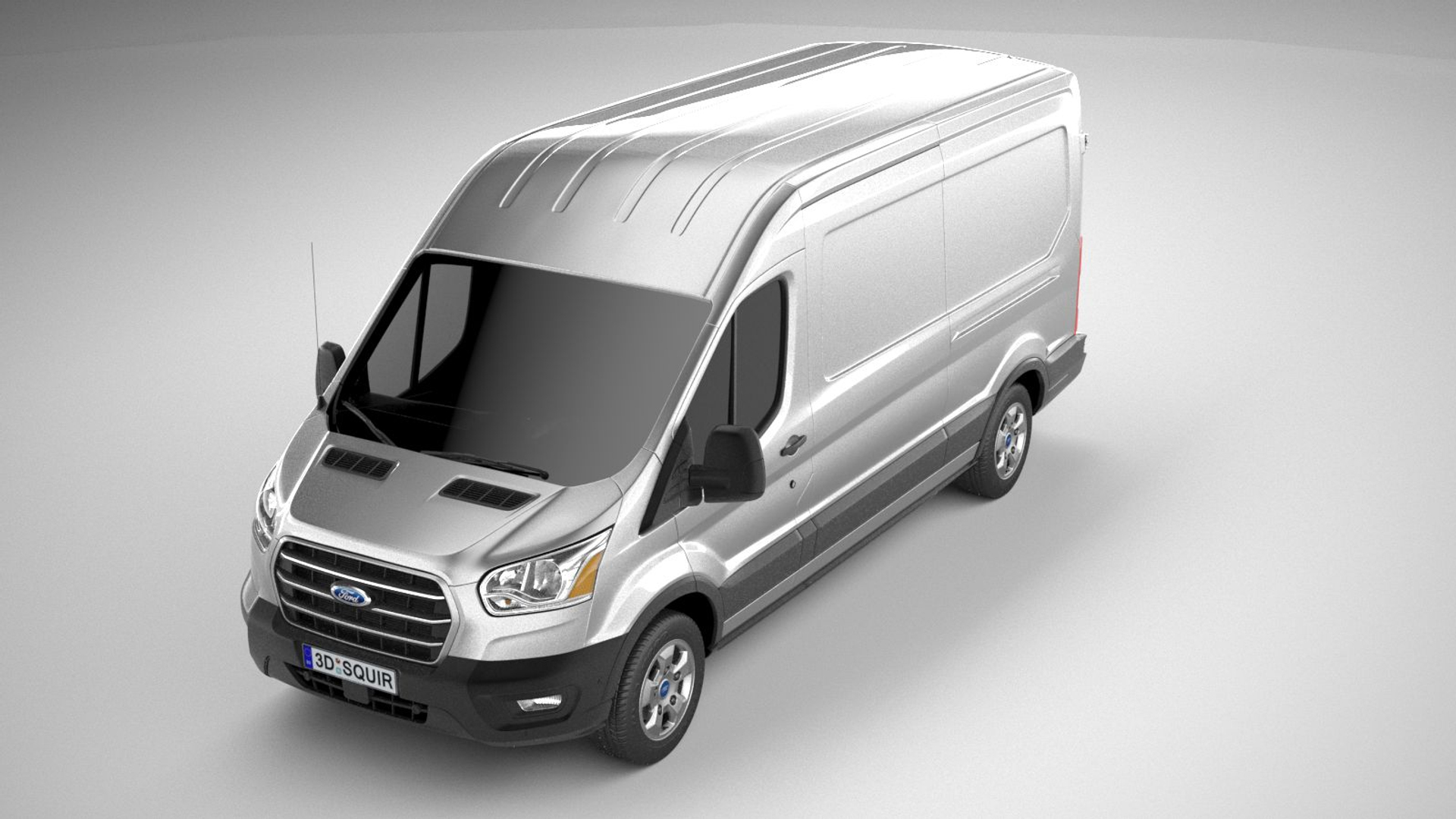 Transit Medium Van 3D Model TurboSquid 1493017