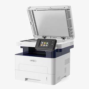 Xerox B215 Multifunction Laser Printer Open 3D