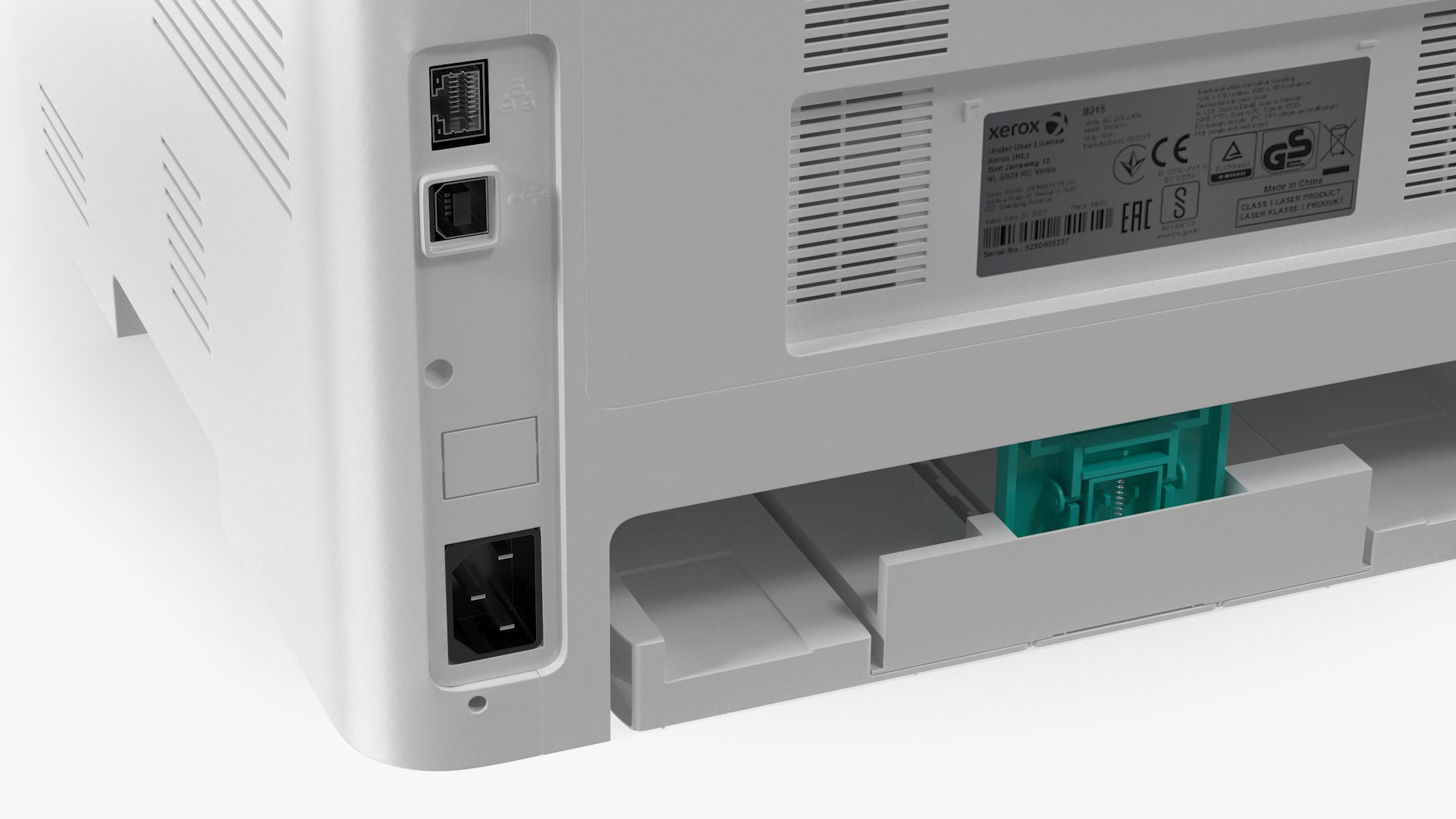 Xerox B215 Multifunction Laser Printer Open 3D TurboSquid 1855701