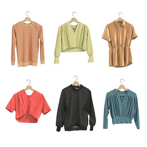 Women Clothing Collection 17 3D model