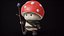 3D model Mushroom Cute Cartoon Character PBR