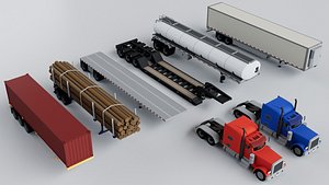 Peterbilt Truck and Trailer Collection