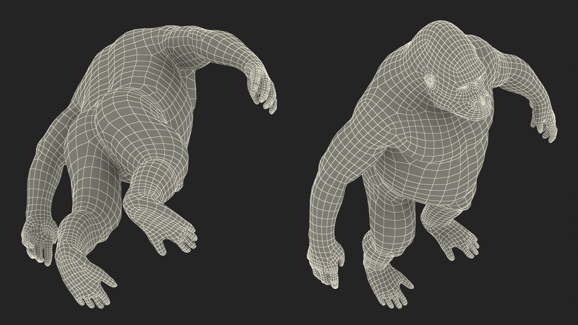 3D Gorilla Basic Pose https://p.turbosquid.com/ts-thumb/YB/3hXWOF/Ye/gorillabasicposemb3dmodel025/jpg/1708745971/1920x1080/fit_q87/c62784f6640ddbbc5efccdecb14e78558983e7be/gorillabasicposemb3dmodel025.jpg