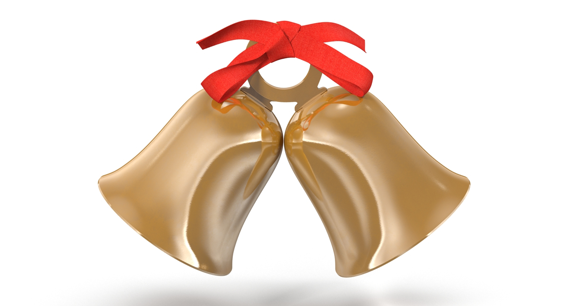 3d Christmas Bells 3 Model