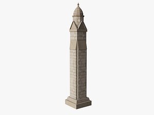 Ancient white pillar