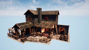 Medieval forge