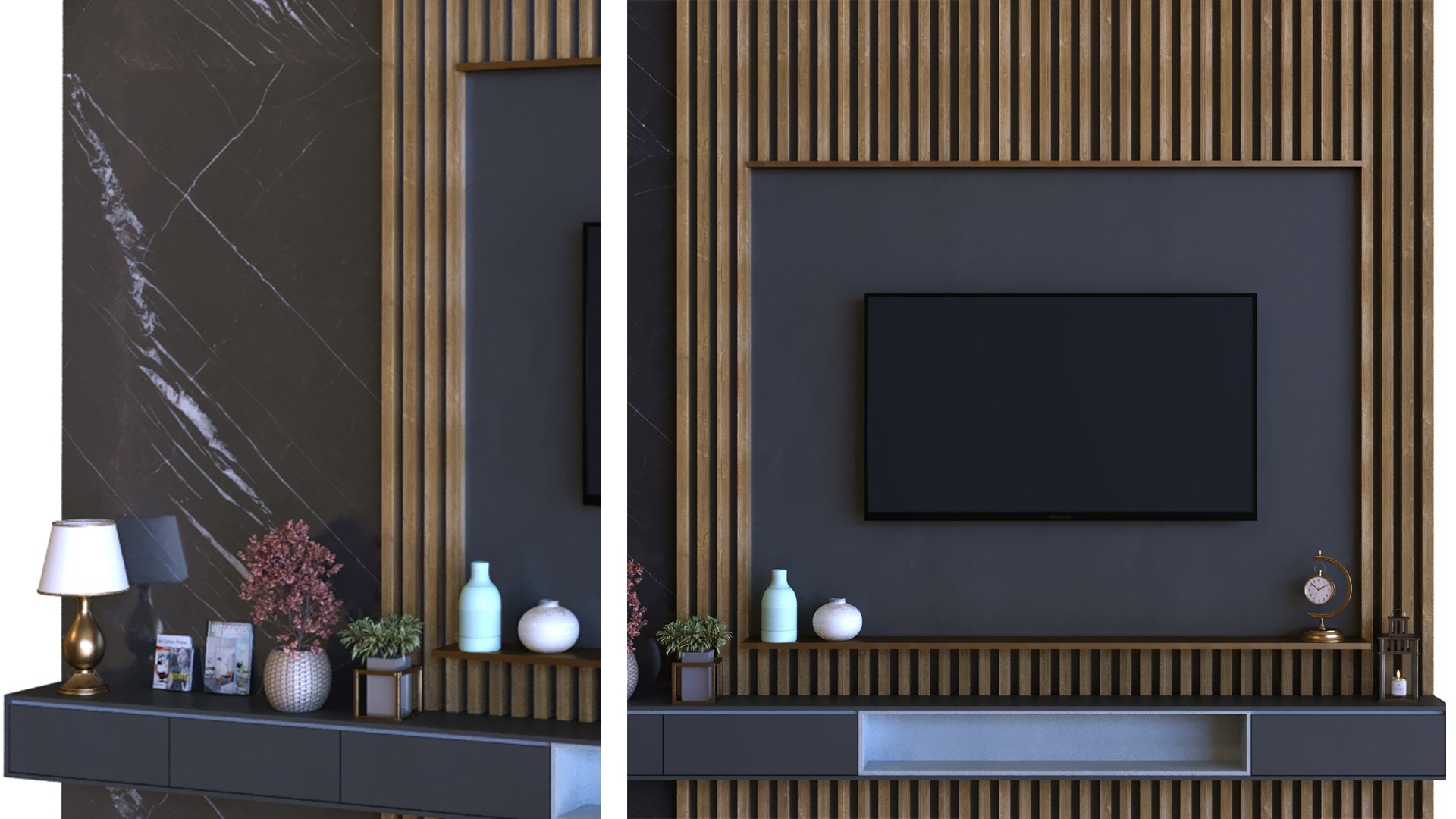 3D tvwallset012 model - TurboSquid 1754829