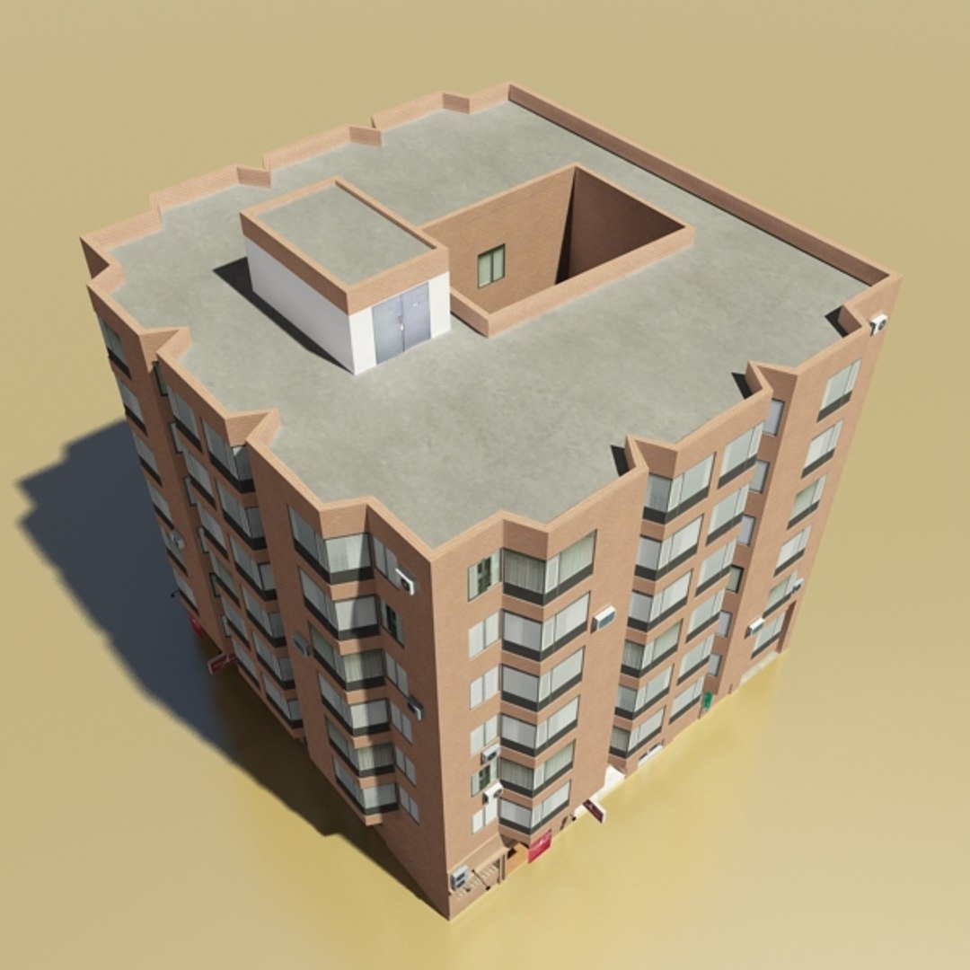 Photorealistic Building 5 3d Max