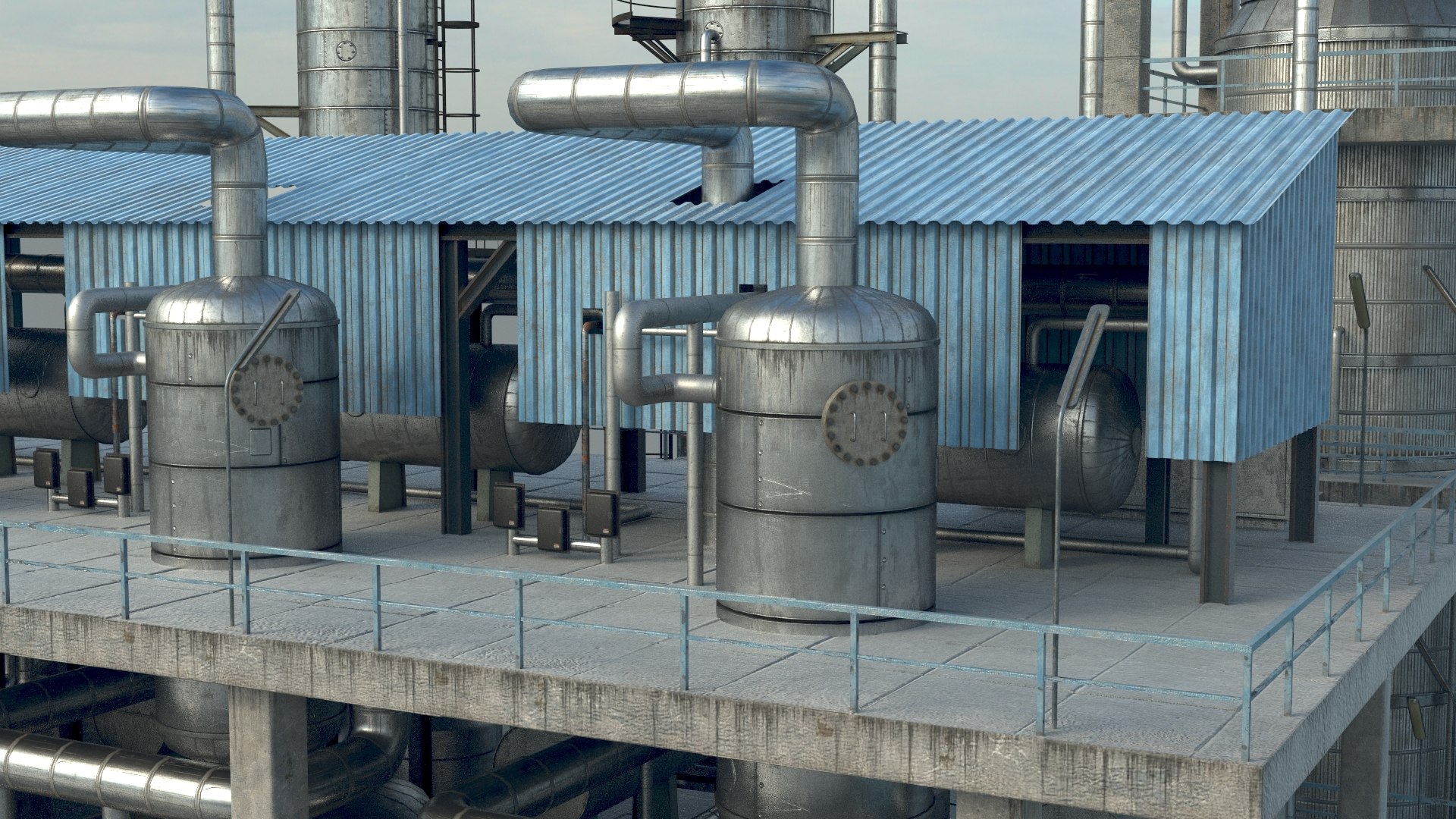 3D pbr refinery unit 3 https://p.turbosquid.com/ts-thumb/YB/AI3iu0/wTKny0ok/ggggggg/jpg/1567657561/1920x1080/fit_q87/9b46caf37222d94bf681db81afc21dba2f7a420e/ggggggg.jpg