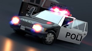 Vehicles of the city services 3D