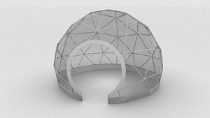 Geodesic Dome Tent model