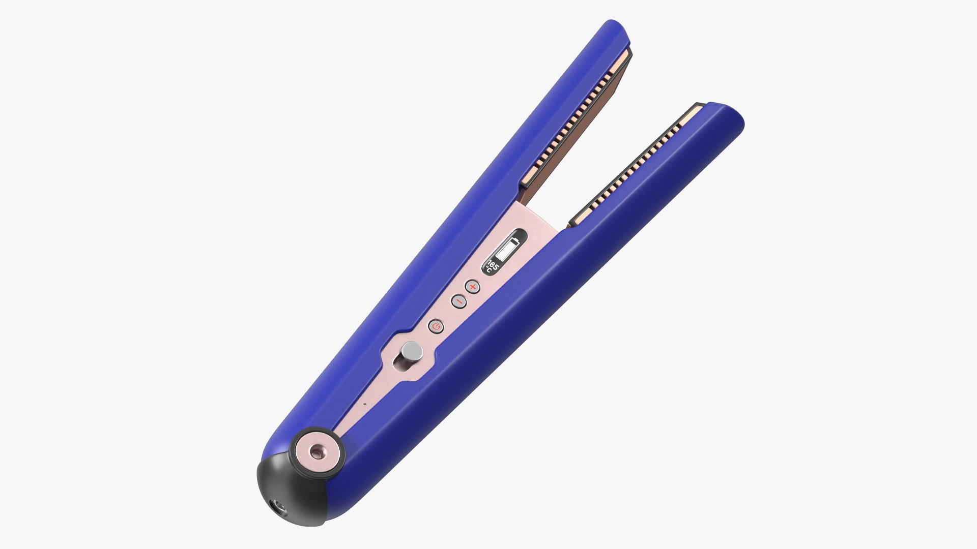Hair Straightener Dyson Corrale Blue 3D model preview