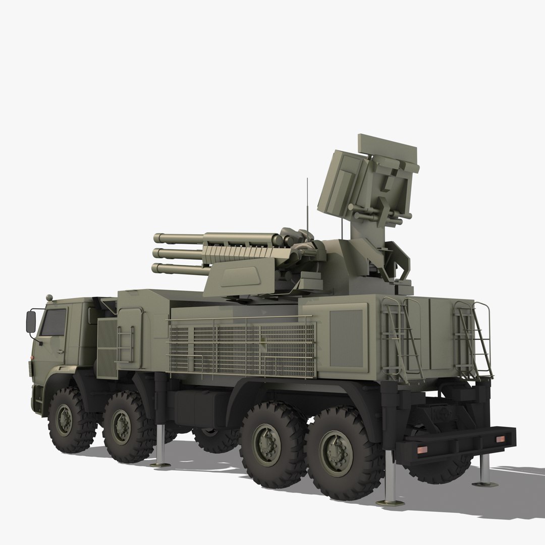 Sa-22 Pantsir-s1 Greyhound 3D - TurboSquid 1273217