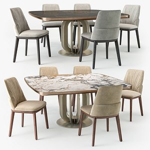 cattelan italia belinda chair 3D