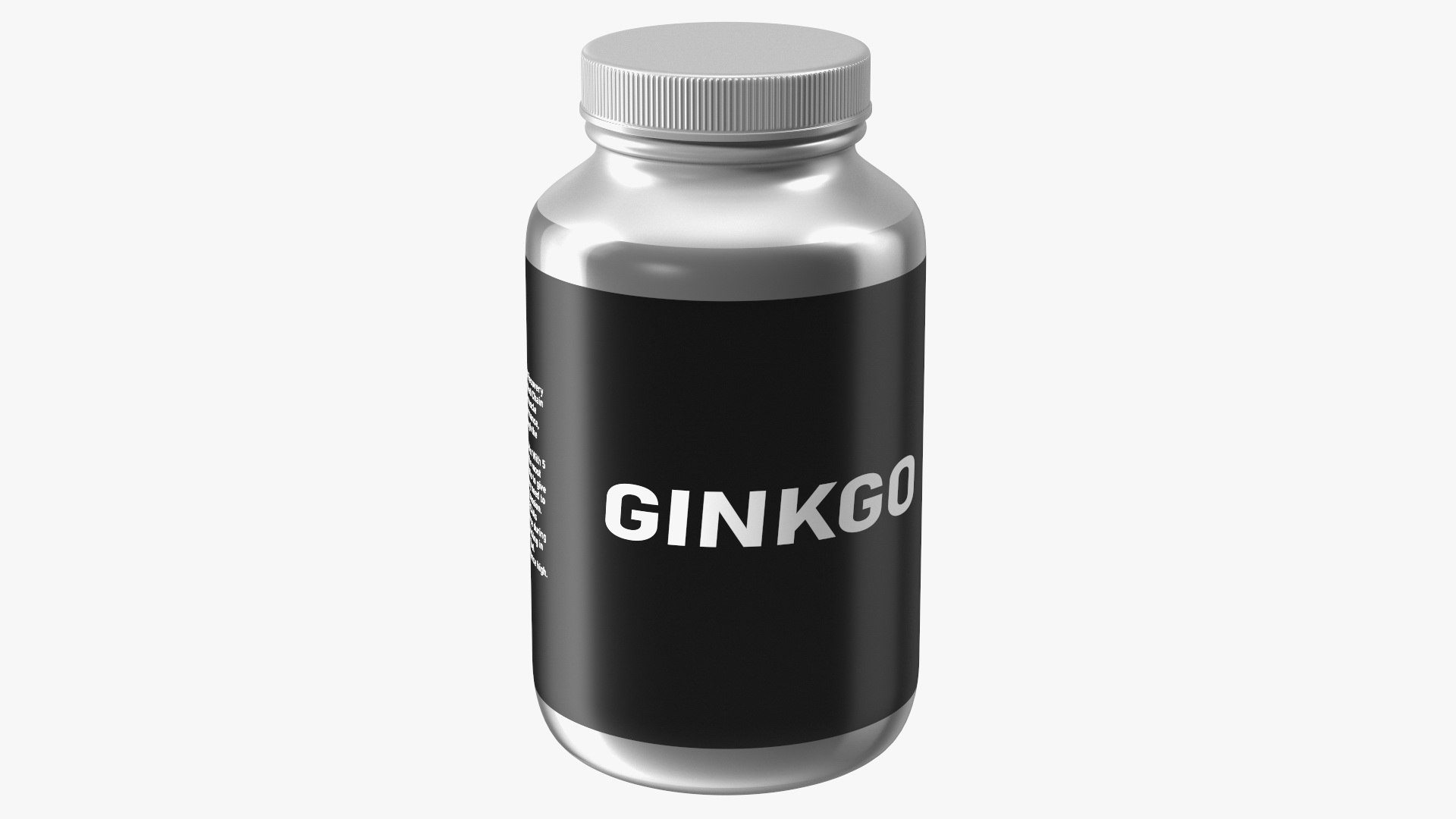 Ginkgo Jar 3D model preview