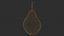 Photorealistic 3D scan of ripe pear
