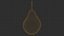 Photorealistic 3D scan of ripe pear