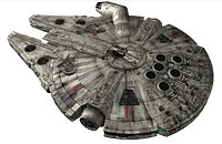 Game Ready Star Wars Millennium Falcon