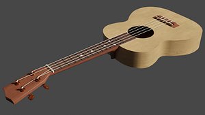 3D Ukulele model