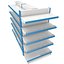 Supermarket Single Shelf Module