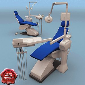 dental chair 3d max