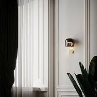 Vistosi JUBE AP Glass Wall Lamp