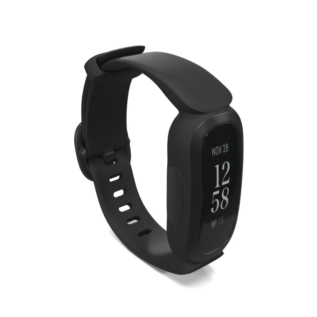 3D Model Fitbit Inspire 2 Fitness Tracker PBR - TurboSquid 2222490