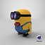 Short Two Eyed Minion Pose 2
