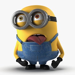 Short Two Eyed Minion Pose 2