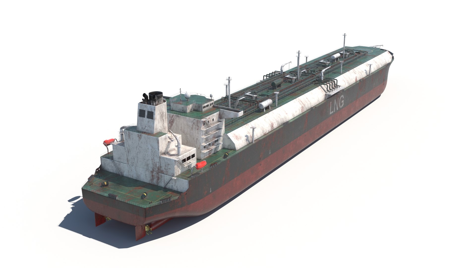 Weathered LNG Tanker 3D model https://p.turbosquid.com/ts-thumb/YB/j7VzkM/BP/4/jpg/1784128566/1920x1080/fit_q87/5bce15e8ba0faa175f7bf9d68c889215c3471237/4.jpg