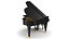 real grand piano 3D model