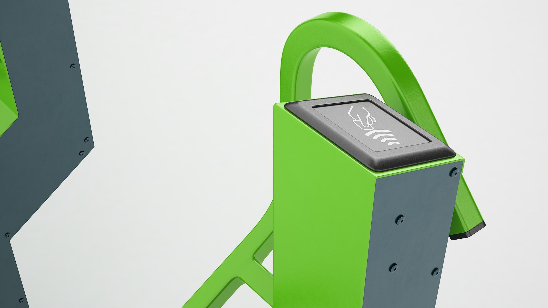 City Smart Bicycle Parking 01 3D - TurboSquid 2174638