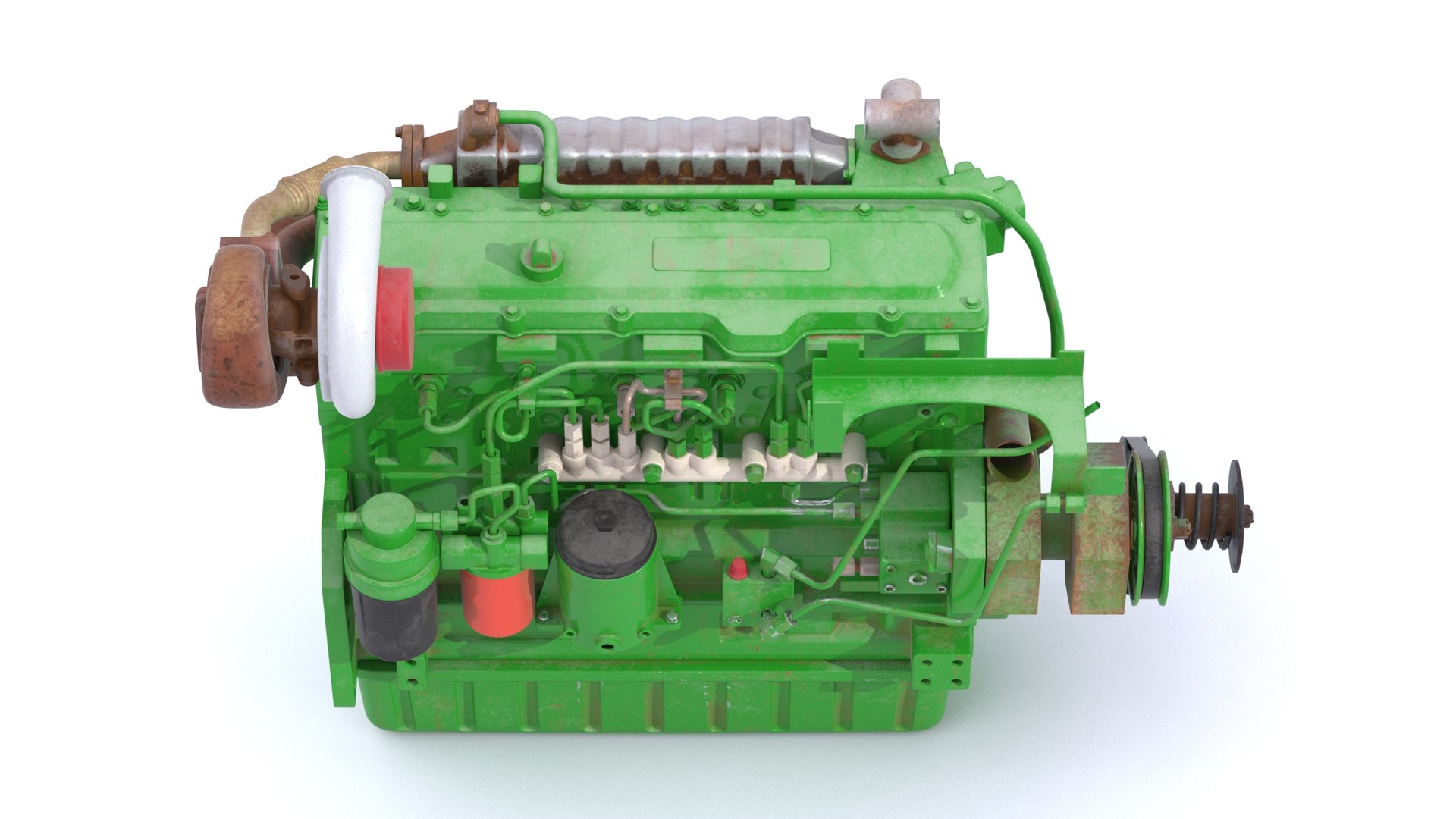 3D Tractor Engine - TurboSquid 2462047