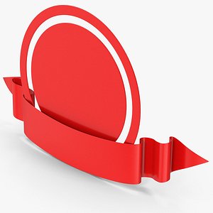 Ribbon Label And Banner