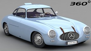 mercedes-benz 300sl 1952 3D model