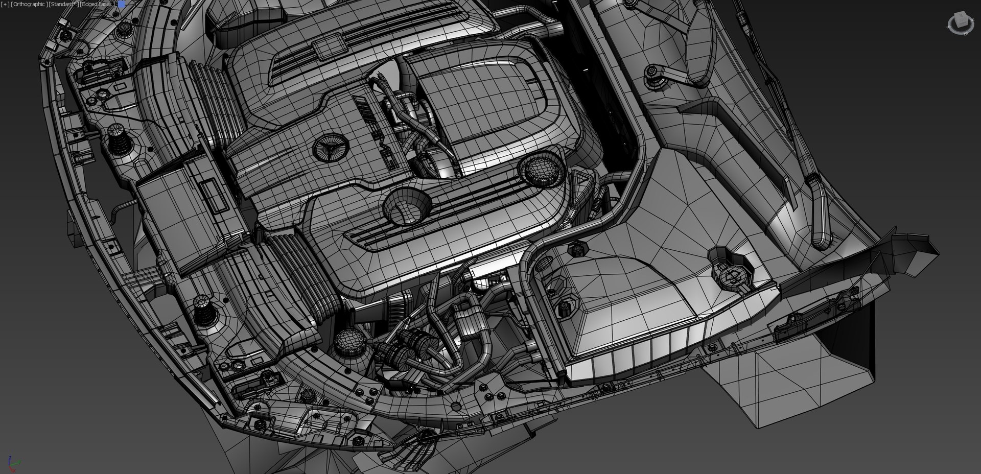 3D Mercedes-AMG GT 4-door GT63 S 2025 Engine - TurboSquid 2394641