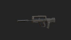 Pistol 3D Model 013 3D model